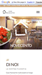 Mobile Screenshot of casanovecento.it